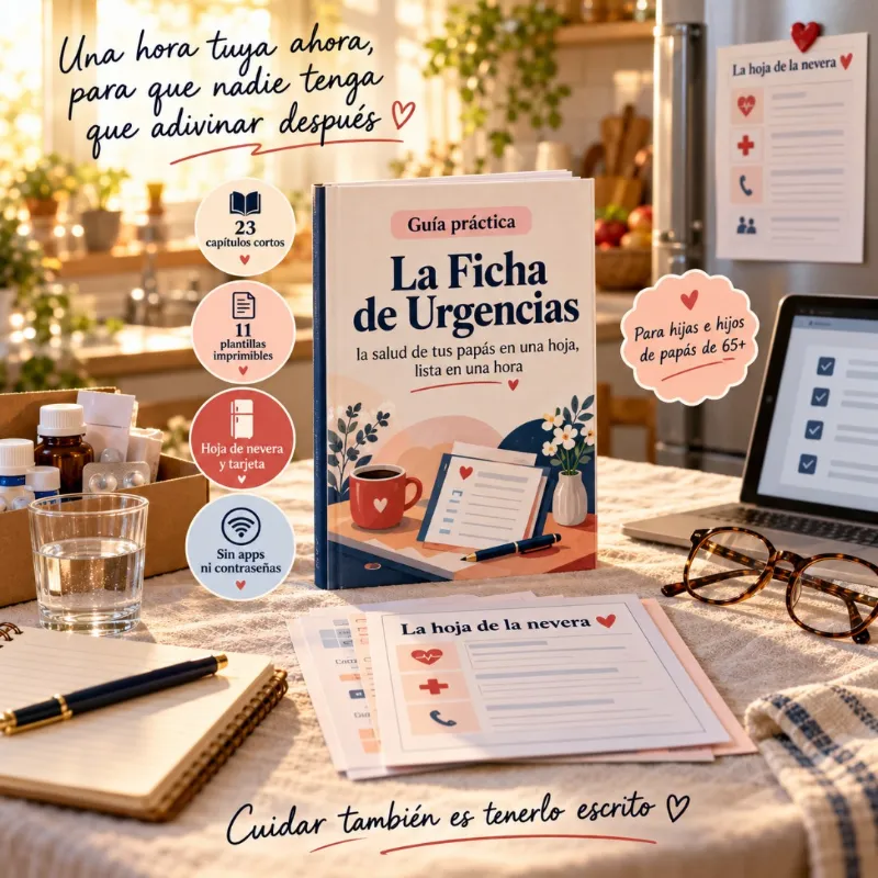 La Ficha de Urgencias: la salud de tus papás en una hoja
